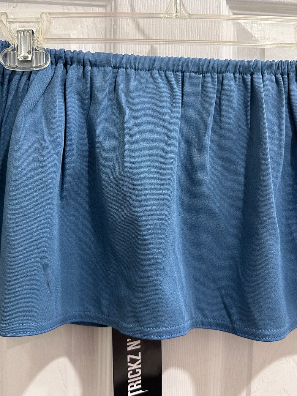 Trickz 'N' Treats - Blue Pleated Mini Skirt - Picture 5 of 15